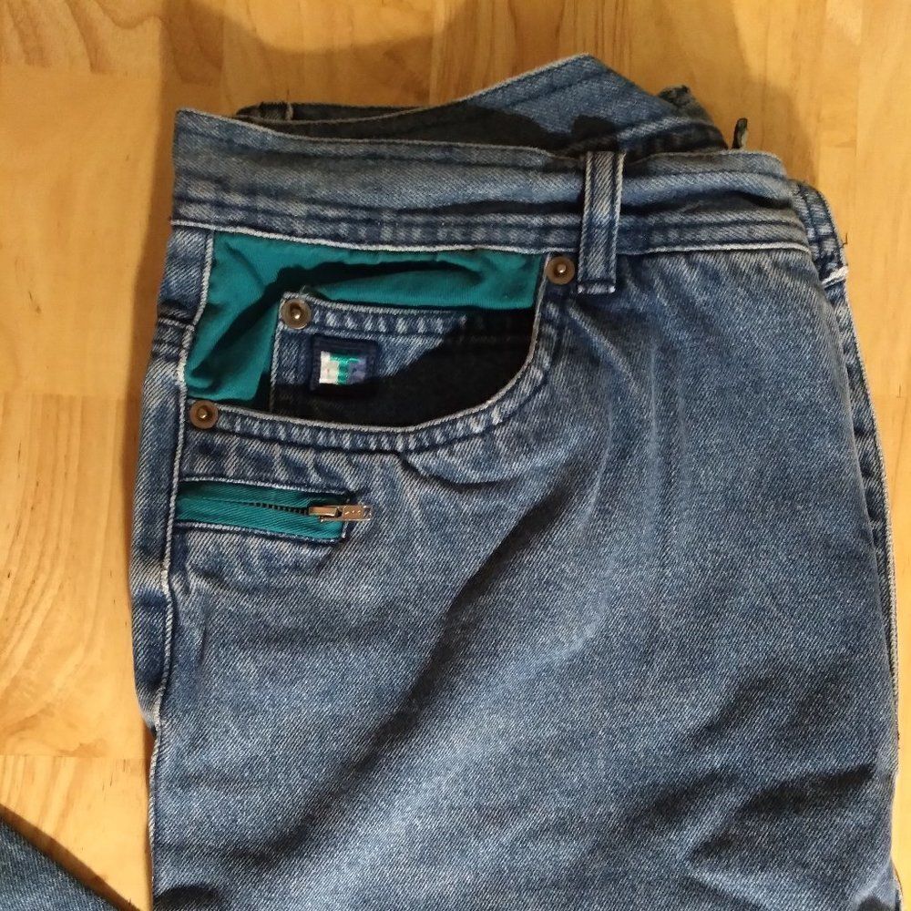 Vintage Together! Tapered High Rise Denim Jeans - Picture 2 of 7